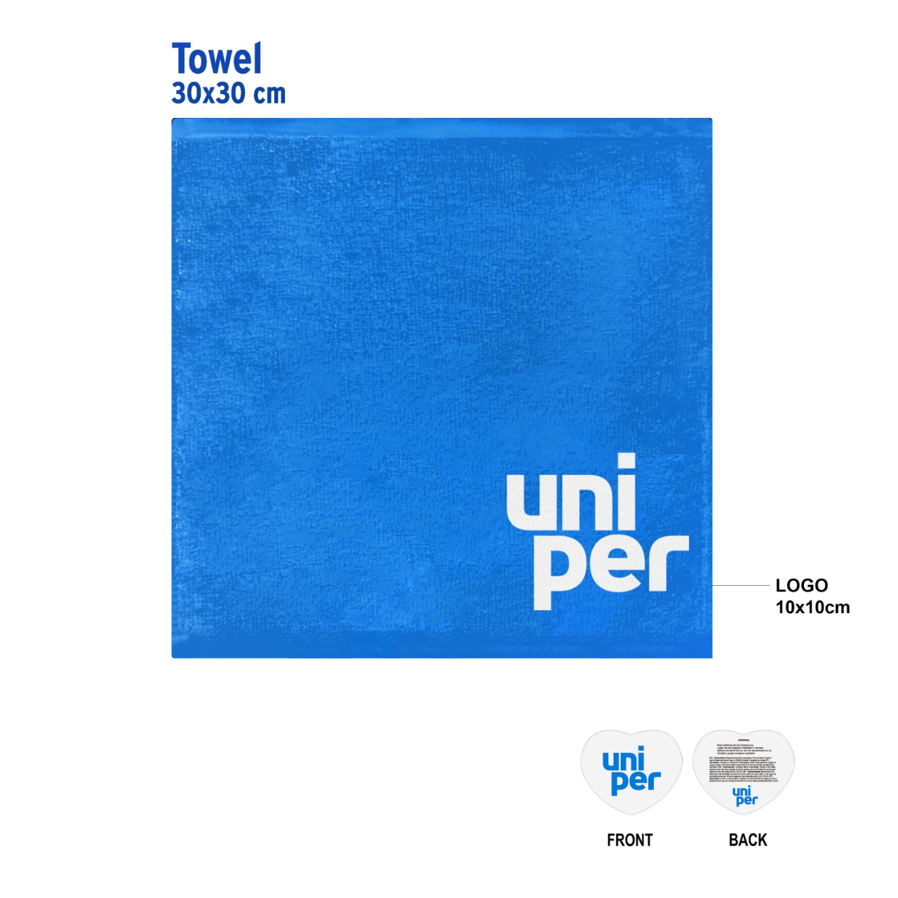 Komprimerade handdukar med logotyp – Effektiv marknadsföring ｜Profilproduktermedtryck.com