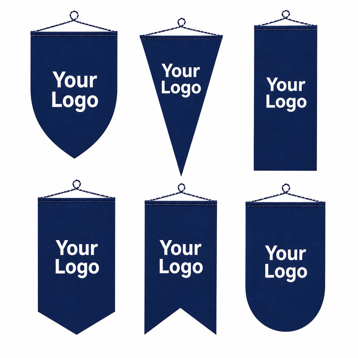 Wimpel bedrucken lassen – Individuelle Vereinswimpel mit Logo günstig bestellen - Wimpel-bedrucken.com